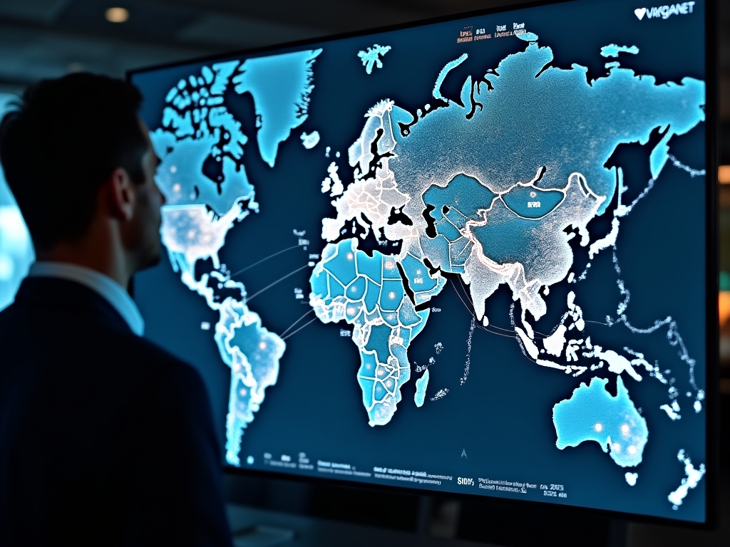 Eastern Europe Network Optimization Map